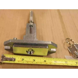 Royal Vendors Dixie Narco T handle with posts (for coin chute) includes lock and two keys