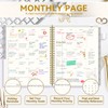 Monthly Planner 2025-2026, 18-Month Planner, Jul.2025-Dec.2026, 8.5" x 11", AIMPEAK