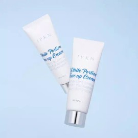 Ipkn [입큰] 화이트 포션 톤업 크림 50ml (2개구성) 자외선차단 톤결정 보정템 3중기능성 Ipyun] White Potion Tone Up Cream 50ml (2 Pieces) UV Block Tone Correction Item 3-Function