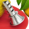 Manual Lemon Drill Squeezer, 304 Stainless Steel Thickened Hand Juicer,