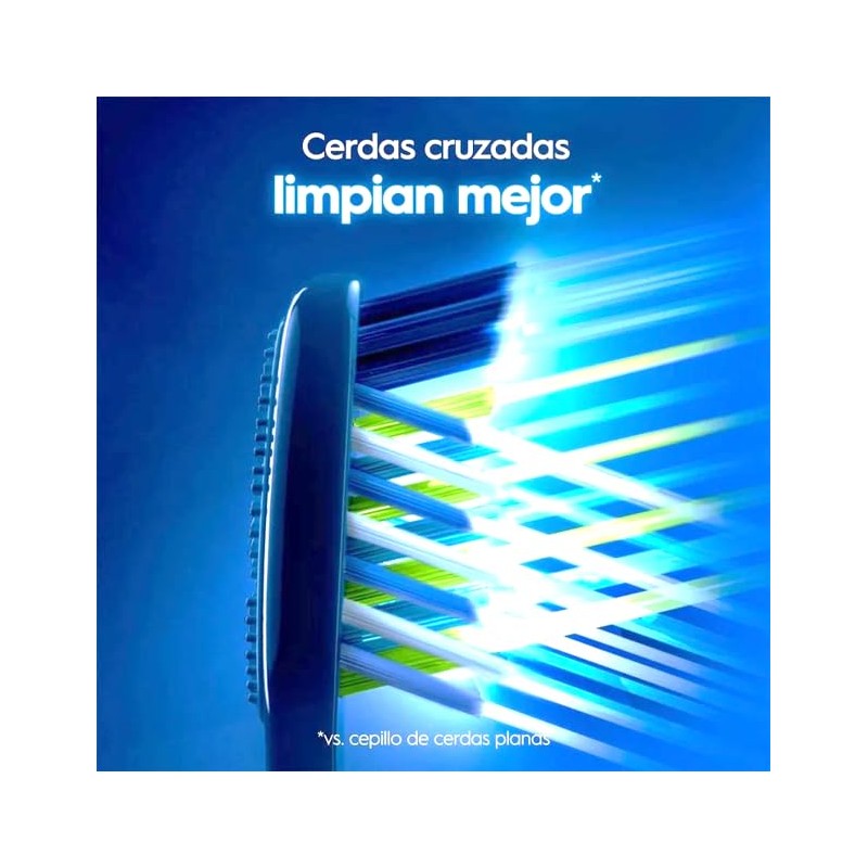 Cepillo Dientes Oral Criss Cross Medio Paquete Pzas Cerdas Inteligentes