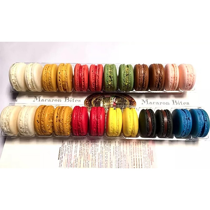 French Macarons Gift Box - 24 Assorted Macarons