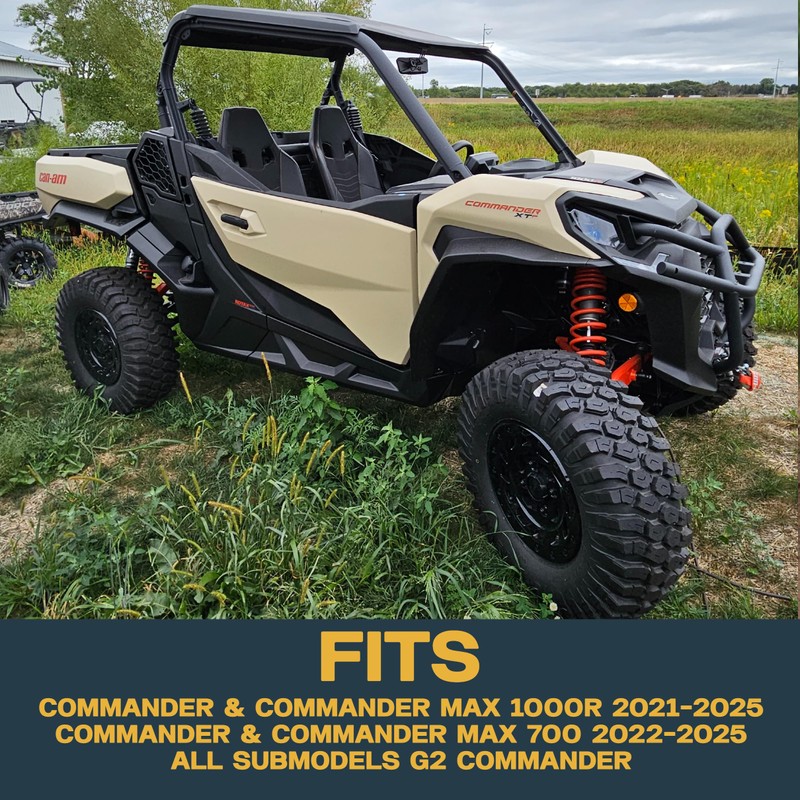 Traild Can-Am Commander/Commander MAX 1000R/700 2021-2026 Front & Rear Ceramic