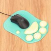 Emoly - Alfombrilla para mouse con soporte para la muñeca,