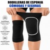 NIAWEA 2 Par Rodilleras de Voleibol y Ballet con Almohadilla