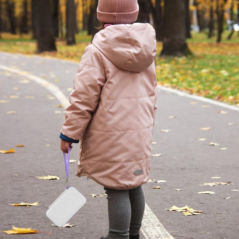 Grapsa Children's Camera Instant Camera Bag, White, Pocket organiser