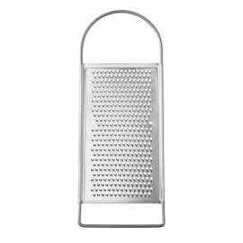 Fine Grater for Kitchen - Flat Grater Stainless Steel - Shredder Kitchen with Handle - Food Grater for Cheese, Fruits, Vegetables