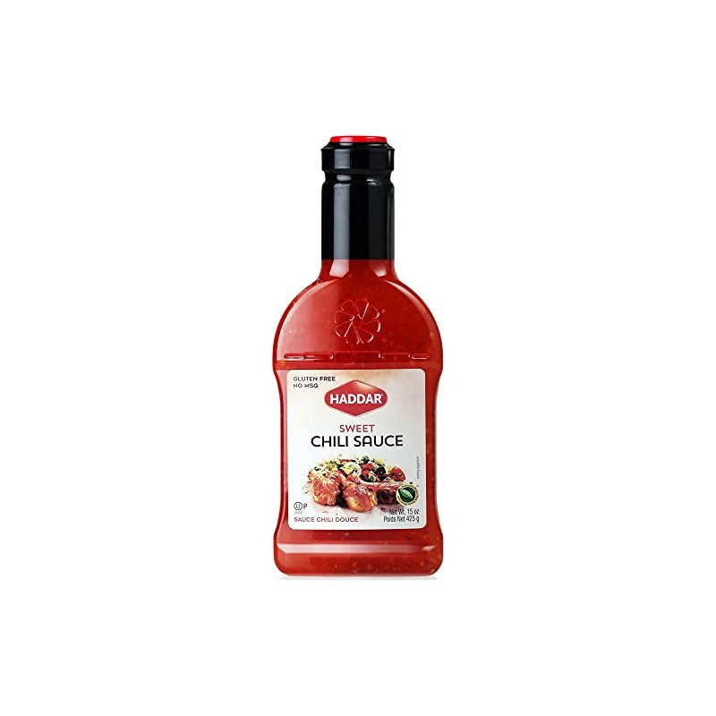 Haddar Sweet Chili Sauce, 15oz | No High Fructose Corn