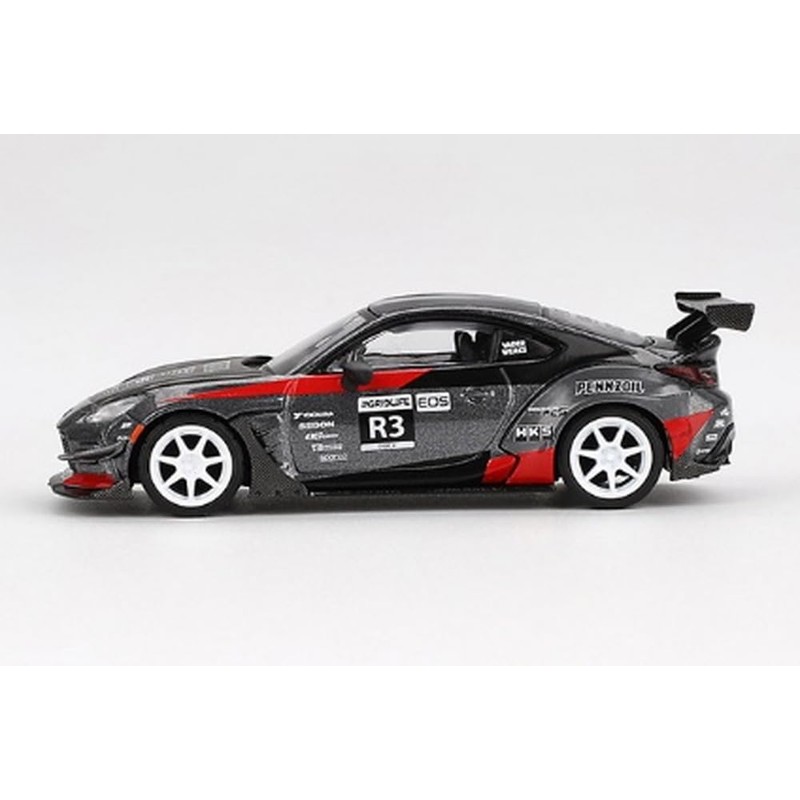 MINI GT 1/64 Toyota GR86 HKS Turbocharged GR86 Larry Chen