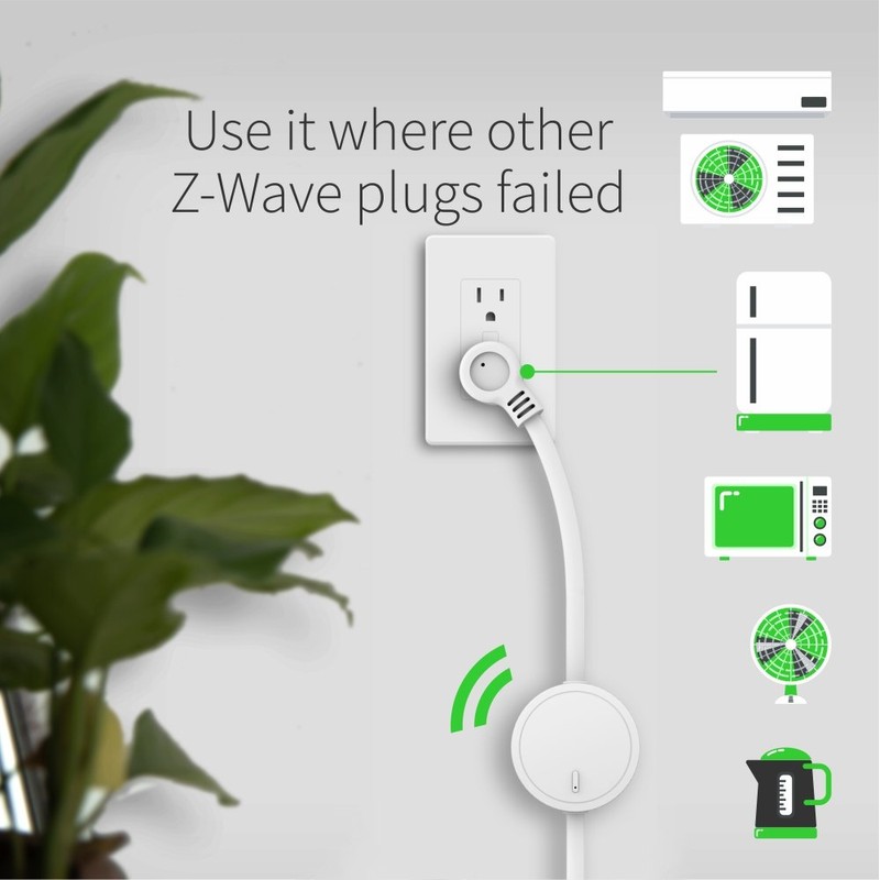 Zooz Z-Wave Plus Power Switch ZEN15 for 110V AC Units,