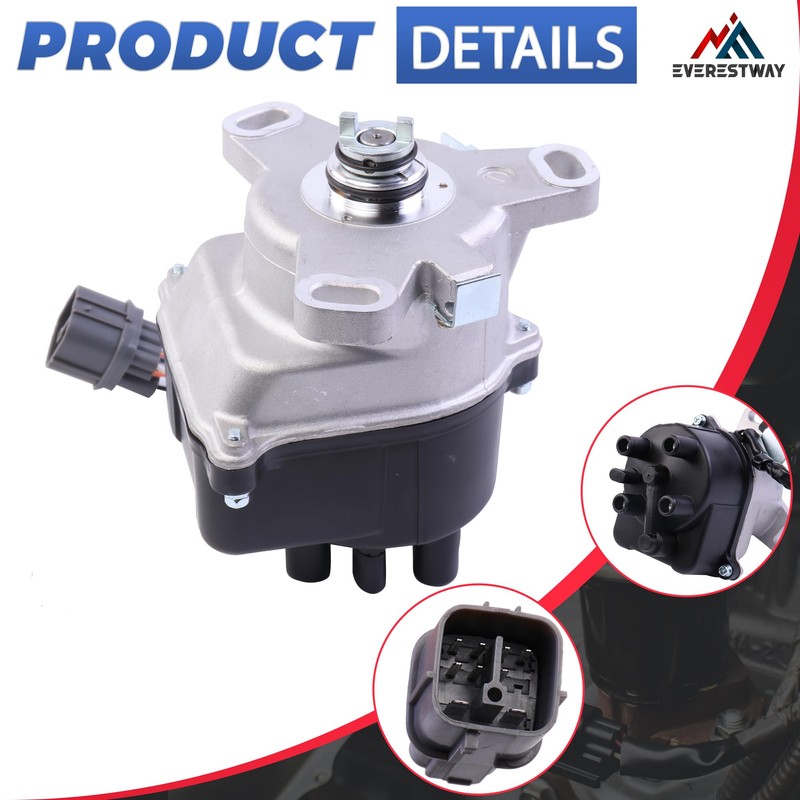 EVERESTWAY Ignition Distributor 9 Pins Compatible for 1996 1997 Honda