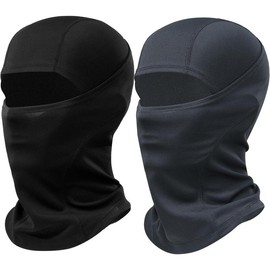 Balaclava  Mask, 1/2/3 Pieces Summer Shiesty Mask Sun Protector Hood Lightweight  Men Women - Color: Black + Grey, Size: One Size