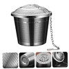 CAXUSD Stainless Steel Tea Strainer Ball Large Mesh Filter for