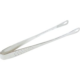 Senmudo Tabletop Tongs, 5.9 inches (150 mm), Silver