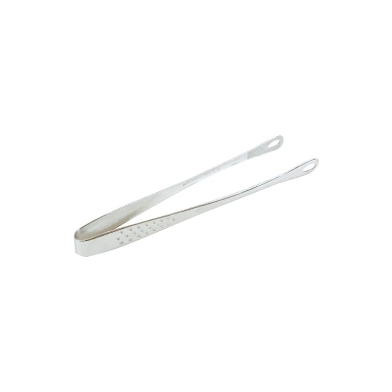 Senmudo Tabletop Tongs, 5.9 inches (150 mm), Silver