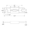 F.S.P Ceramic ANL Fuse 300A 300 Amp for Car Vehicle