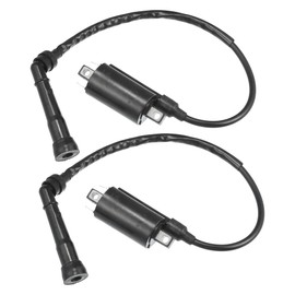 X AUTOHAUX 2 Pcs Motorcycle CDI Ignition Coil Engine Ignition Coil for Kawasaki EX500A Ninja 500 1987-1993 for Kawasaki EX500D Ninja 500 1994-2009