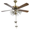 Bronze Ceiling Fan Pull Chain Extender Decorative, 2Pcs Butterfly and