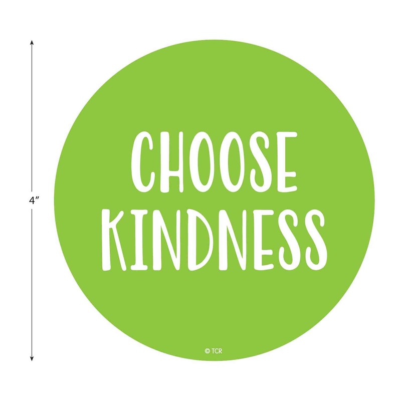 Teacher Created Resources Spot On Floor Markers: Kindness - 4''