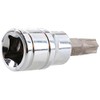 T45 Male Torx Bit Star Socket 3/8" Drive Standard Internal
