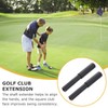 Sosoport 2Pcs Universal Golf Shaft Extensions High Strength Universal Golf