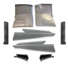 ClassicParts4U 8Pc 73 91 Chevy Blazer Extended Floor Pan X-Rocker