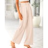 BTFBM Women High Waist Palazzo Pants Fall 2025 Casual Wide