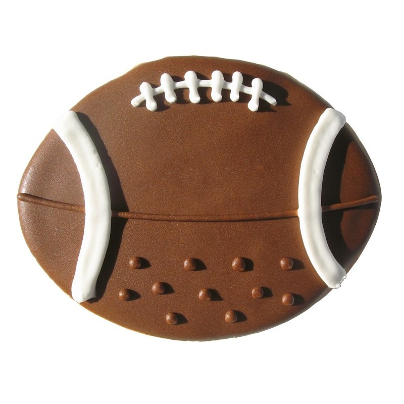 R&M International Football Cookie Cutters, 2 Footballs, Player, Helmet, Cheerleader,