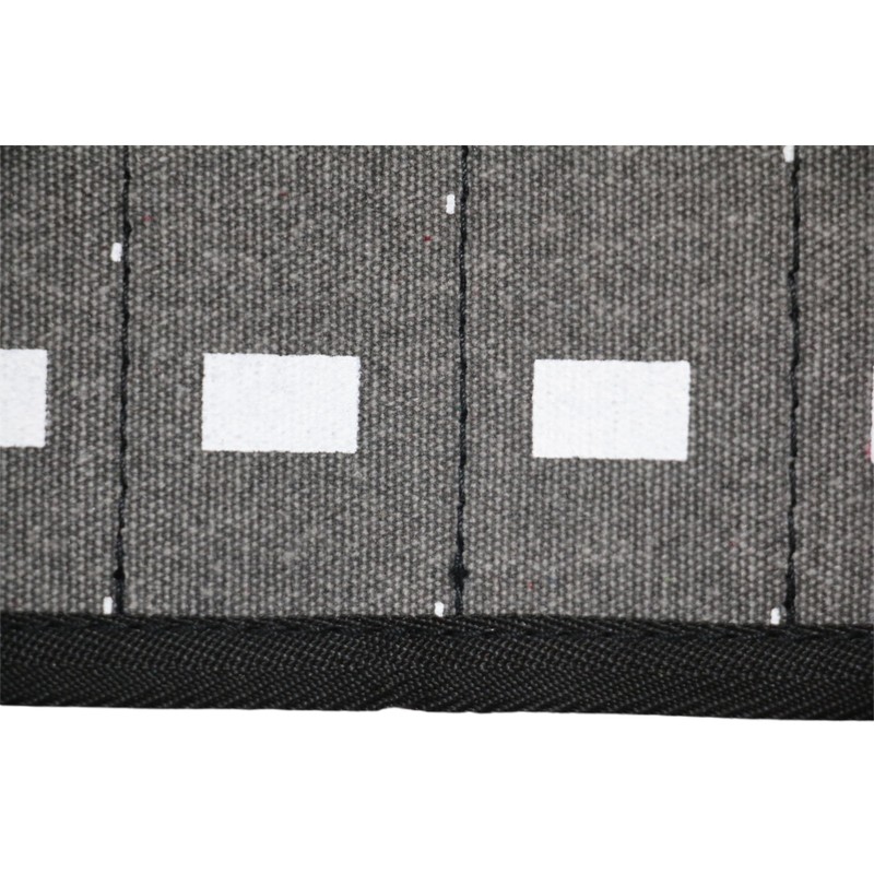 BULL TOOLS Heavy-Duty 26-Pocket Wrench Tool Roll Organizer, Cotton Duck