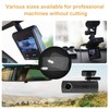 16pcs Windshield Dashcam Stickers, Weatherproof Electrostatic Film Transparent Sticker Durable