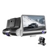 Car Dash Cam Night Vision Reverse Image Dual Lens with