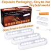 3 Pack 7” Motion Sensor Lights Indoor Battery Operated, Stick