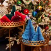 Sass & Belle Blue Honeycomb Tree Standing Decoration - Set