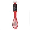 Chef Craft Premium Silicone Wire Cooking Whisk, 10.5 Inch, Red