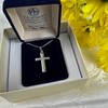 F A Dumont Church Supplies Sterling Silver Cross with 24"
