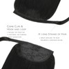 WENNALIFE Ponytail Extension, 45 cm, 80 g, Deep Black Ponytail