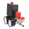 Tofficu 1 Set Air Compressor Control Valves Air Compressor Four-hole