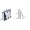 Silverline Hotel Style Door Guard Security Privacy Latch 304 Stainless