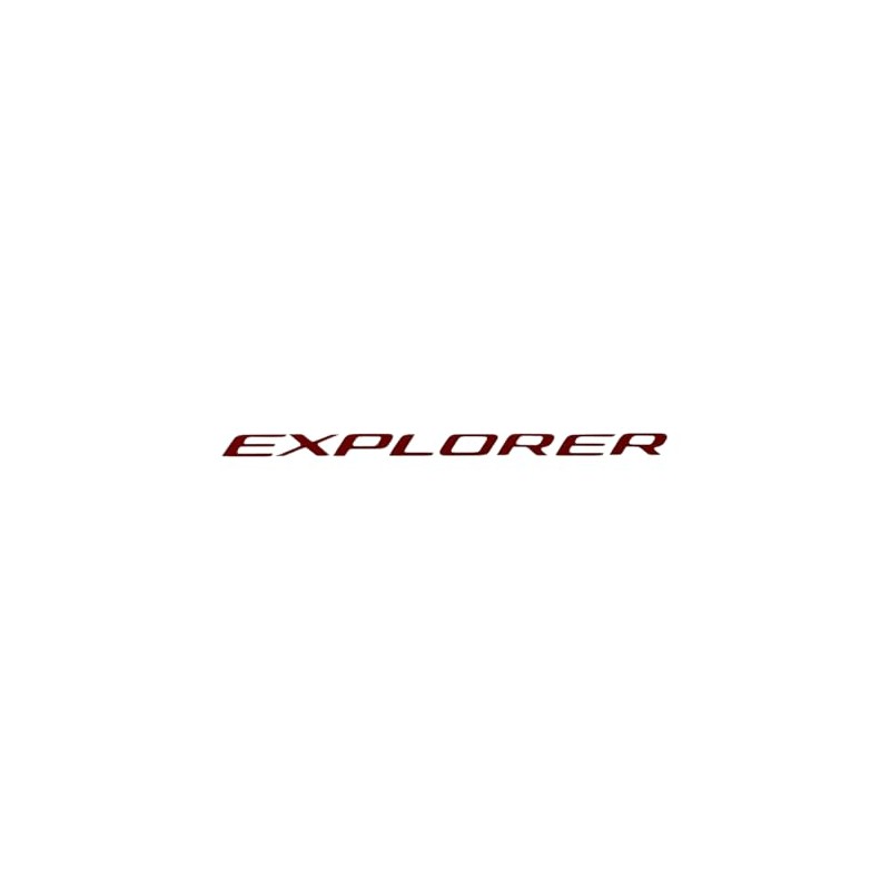 Eurosport Daytona- Compatible with 2020-2024 Ford Explorer Rear Letter Inserts