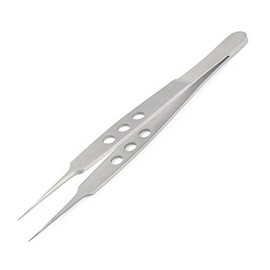 CASTROVIEJO Micro Forceps 6" 0.3MM Straight with Tying Platform Stainless Steel by G.S Online Store