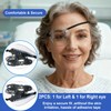 AMZVIO Clear Eye Shield after Surgery,2 Pack,Breathable Protective Eye Patches