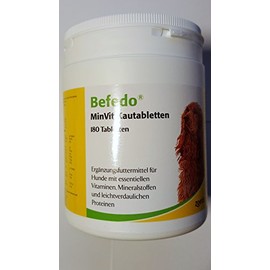 Befedo Minvit Chewable Tablets - Supplementary Food for Dogs - Pack of 180