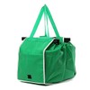 BrilliantJo Set of 2 Reusable Shallow Supermarket Grocery Shopping Trolley