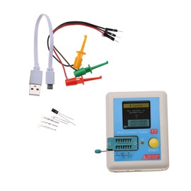 LCR-T7 Transistor Tester Diode Resistor Inductance Capacitance Meter Checker Detector Full Colour 0.1MHz TFT Graphic Display