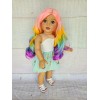 american girl doll wig replacement Rainbow