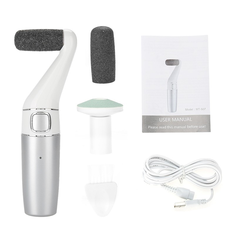 Electronic USB Foot Exfoliator File Dead Skin Cuticles Remover Scrubber