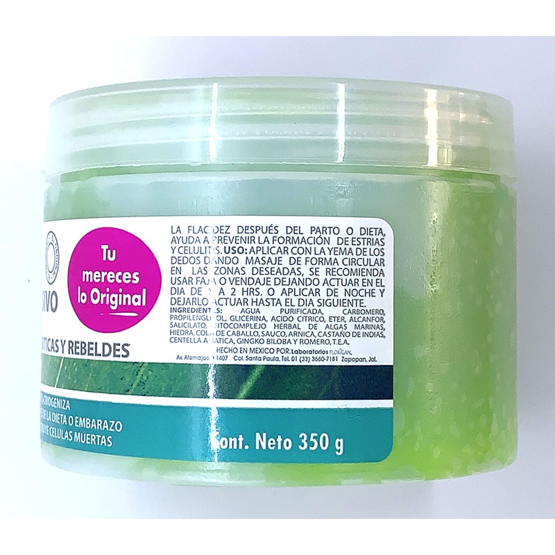 Redugel Intensivo Florigan Línea Organics 350grs.