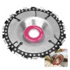 Chain Plate Angle Grinding Wheel 4in 22 Tooth Carbon Steel