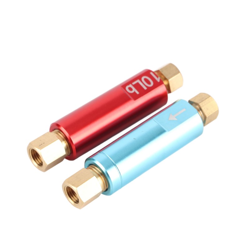 2pcs Residual Valve Metal Residual Brake Pressure Check Valve Universal