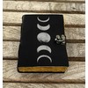 Grimoire Moon Phases Spell Book Of Shadows Journal, Witchcraft Supplies,